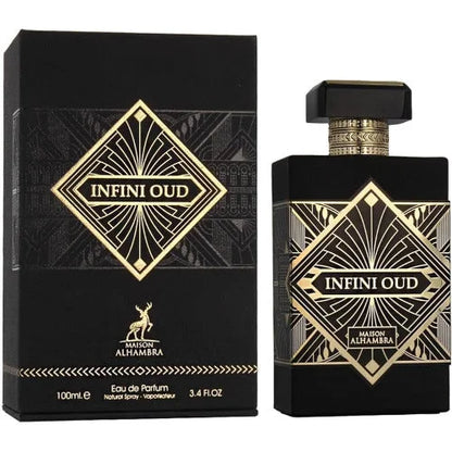 Maison Alhambra Infini Oud Eau De Parfum Unisex Luxury Fragrance Lattafa