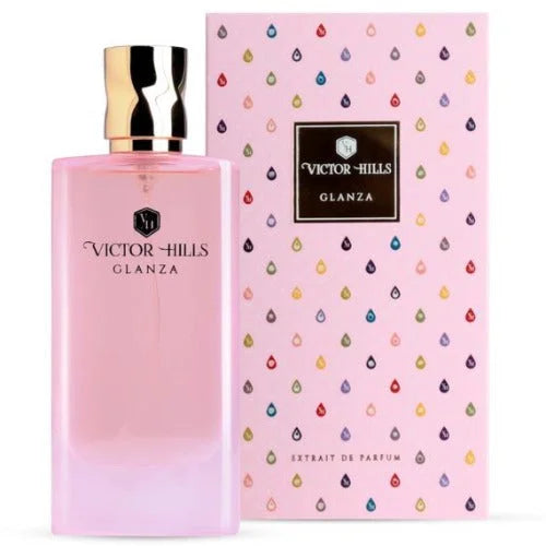 Victor Hills Glanza Extrait Fruity Perfume with Orange Blossom and Jasmine Women’s