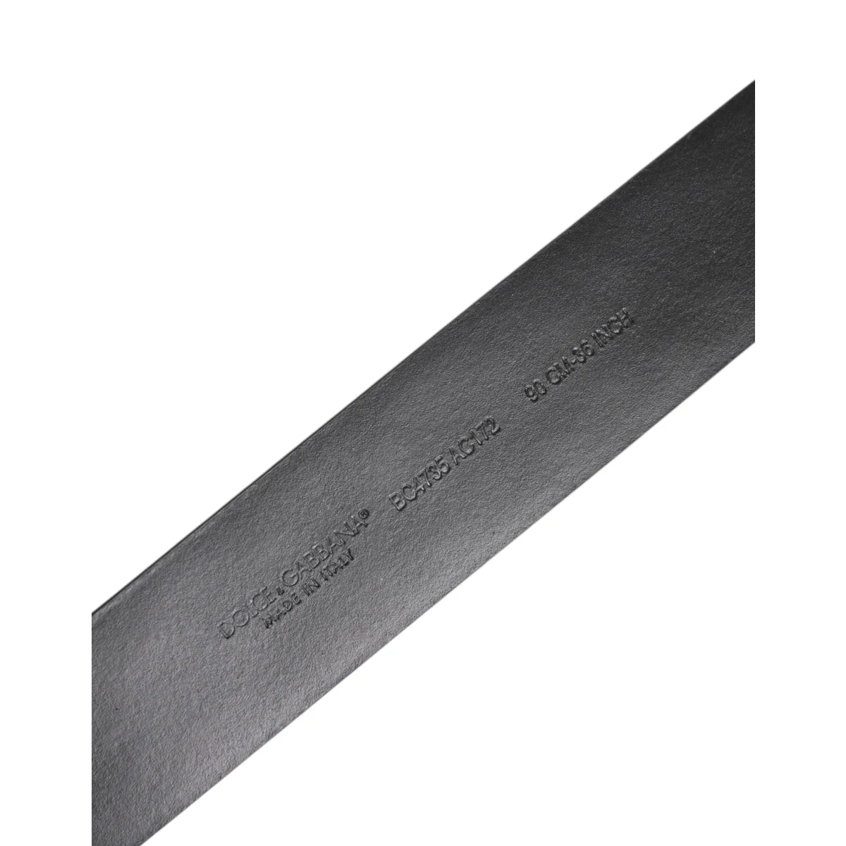 Unleash Italian Style with Dolce & Gabbana Dress Belt Metal Buckle