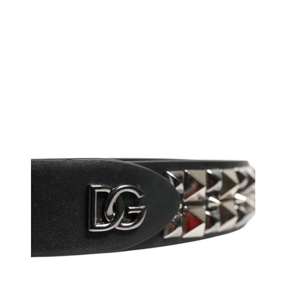 Unleash Italian Style with Dolce & Gabbana Dress Belt Metal Buckle