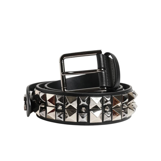 Unleash Italian Style with Dolce & Gabbana Dress Belt Metal Buckle