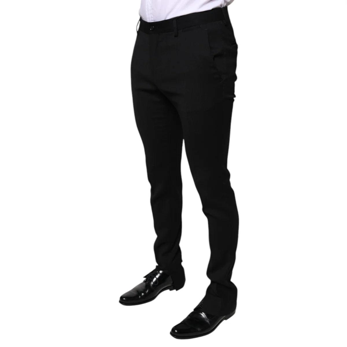 Unleash Italian Style with Dolce and Gabbana Dress Pants in Wool Blend &