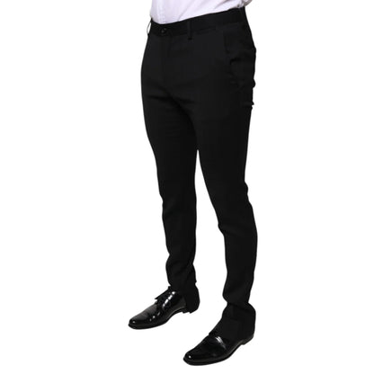 Unleash Italian Style with Dolce and Gabbana Dress Pants in Wool Blend &