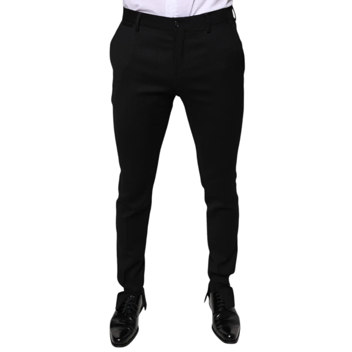 Unleash Italian Style with Dolce and Gabbana Dress Pants in Wool Blend &