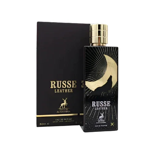 Maison Alhambra Russe Leather Seduction Bold Smoky Luxury Fragrance Unisex Lattafa
