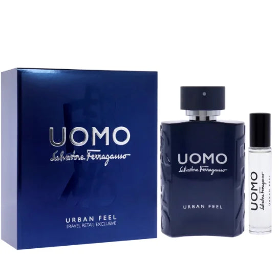 Enigma Cologne Gift Set for Men with Bergamot and Driftwood Notes Men’s Sets Salvatore Ferragamo