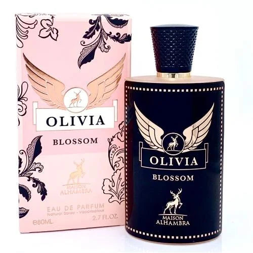 Maison Alhambra Olivia Blossom Divine Floral Veil for Feminine Sensuality Women’s Perfume Lattafa