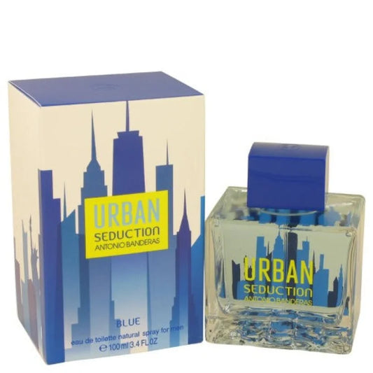 Urban Seduction Blue Mint Chill Limited Edition Scent Men’s Cologne Antonio Banderas