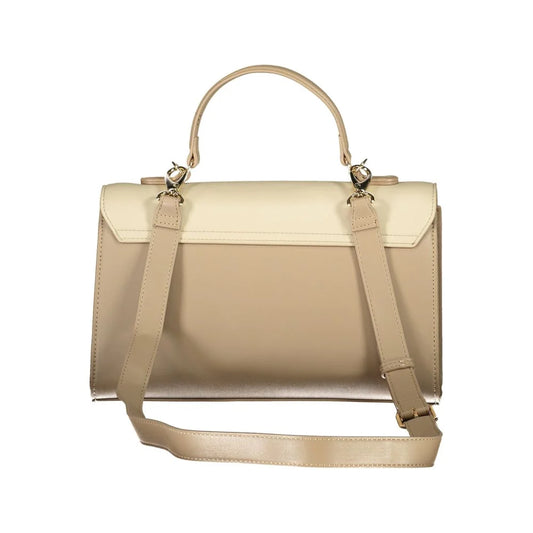 Valentino Bags Creation Elegant Beige Handbag with Versatile Strap Mario