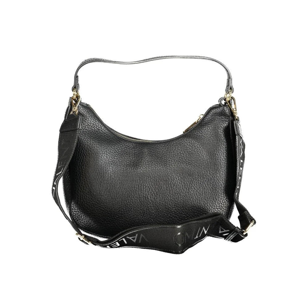 Valentino Bags Creation Sleek Mario Black Polyethylene Shoulder Bag