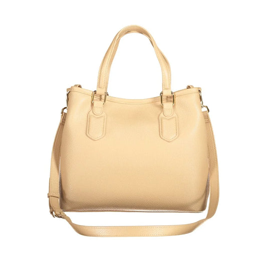 Valentino Bags Elegant Beige Handbag for Bold Sophisticated Clothing Style Mario