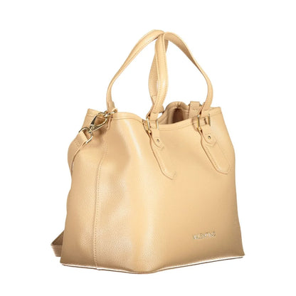 Valentino Bags Elegant Beige Handbag for Bold Sophisticated Clothing Style Mario