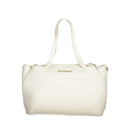 Valentino Bags Handbag in Pristine White Polyethylene Elegance Mario