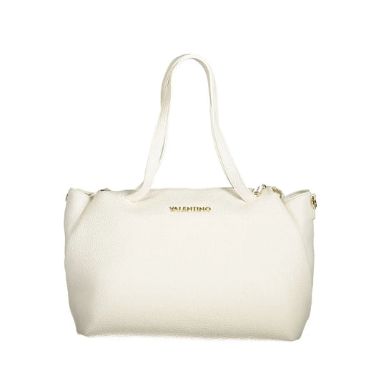 Valentino Bags Handbag in Pristine White Polyethylene Elegance Mario