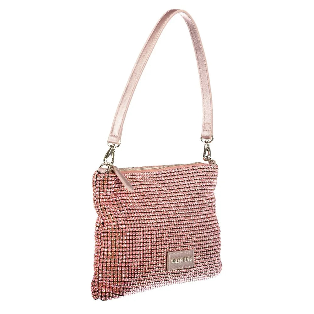 Valentino Bags Polished Pink Pouch Elegance Meets Everyday Style Mario