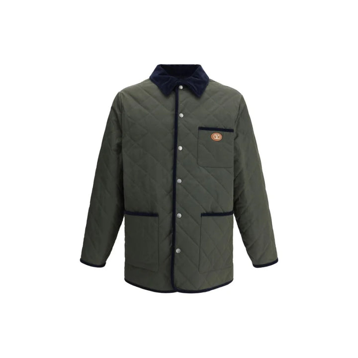 Valentino Bicolor Polyamide Coat