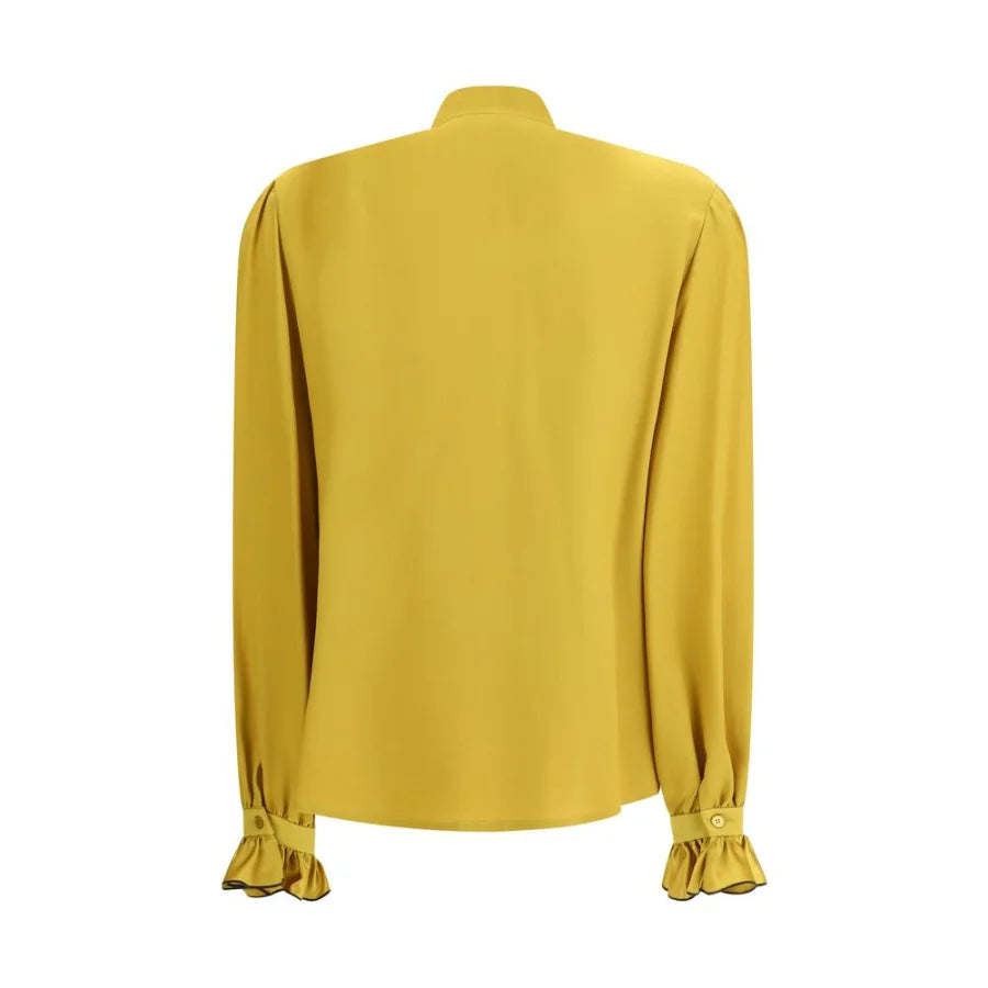 Valentino Bicolor Silk Blouse