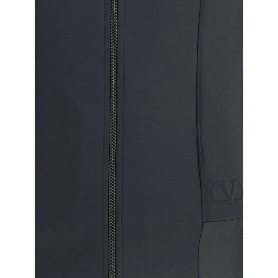 Valentino Black Polyester Sweatshirt