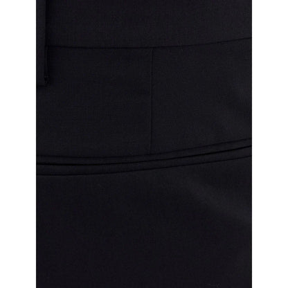 Valentino Black Wool Dress Pants