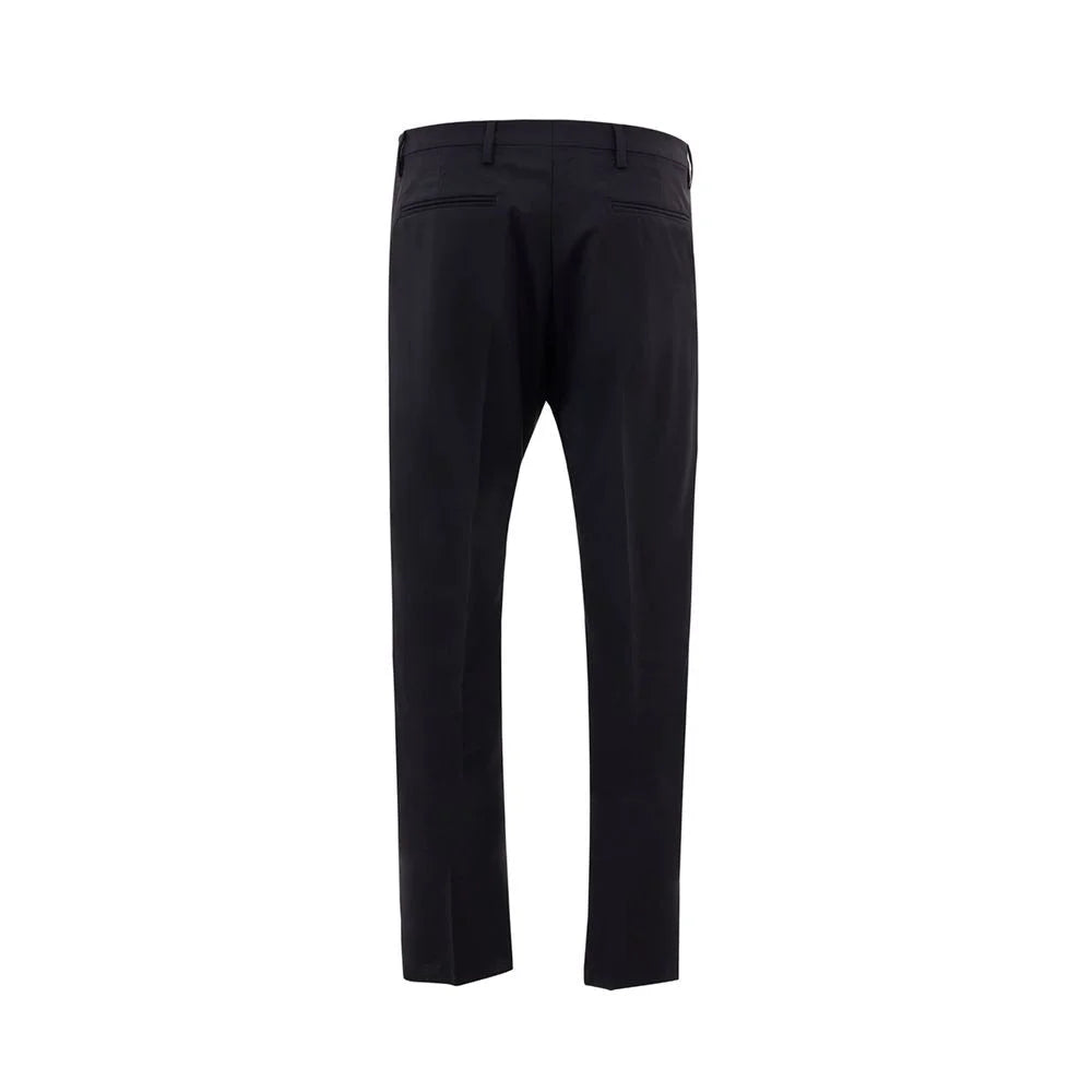 Valentino Black Wool Dress Pants