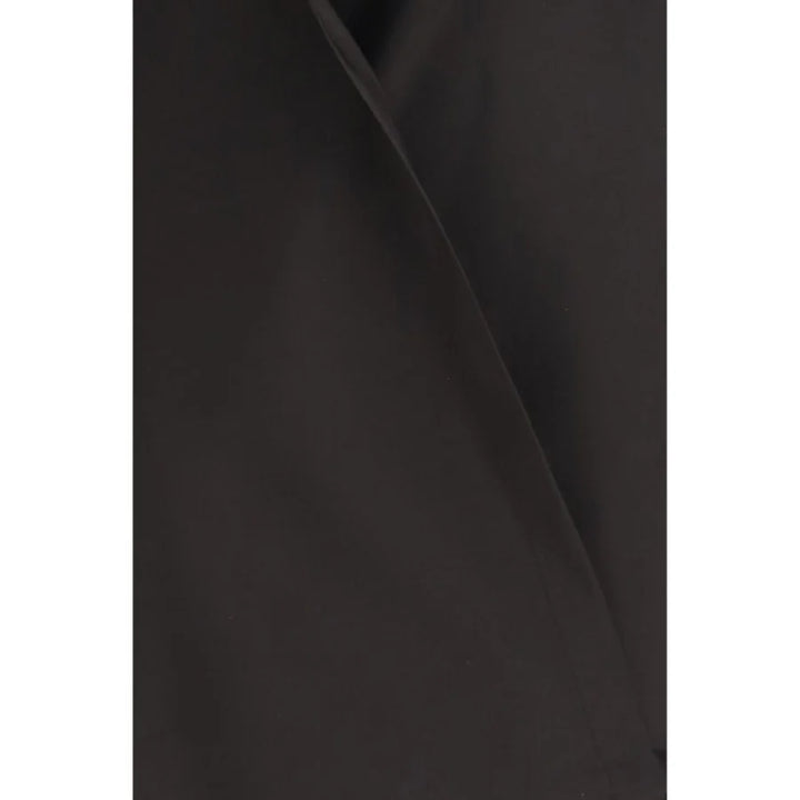 Valentino Black Wool Dress Shirt