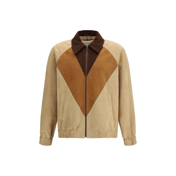Valentino Brown Leather Jacket