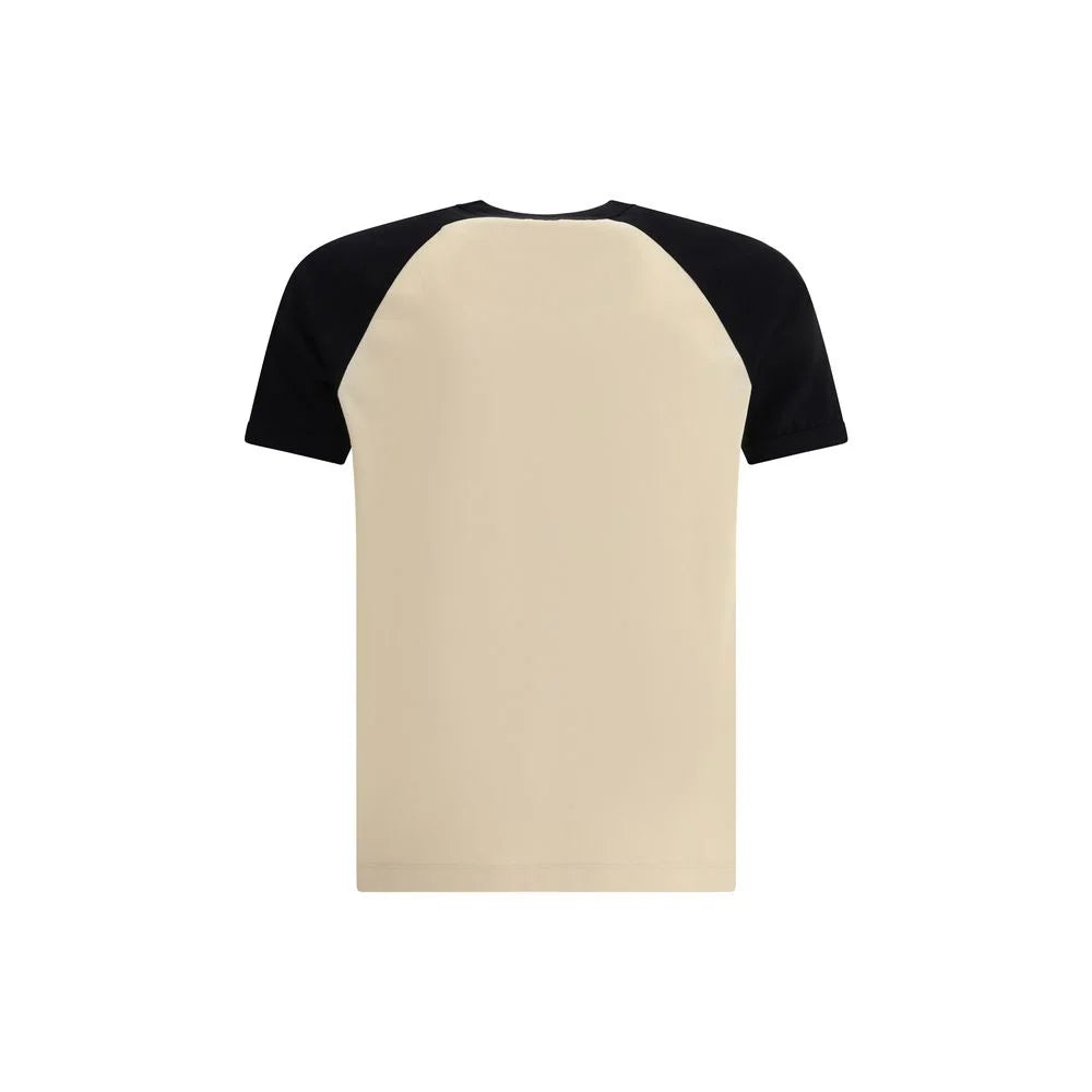 Valentino Cream Cotton T-Shirt