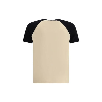 Valentino Cream Cotton T-Shirt