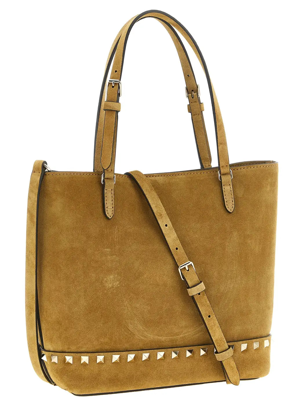 Valentino Garavani Beige Calfskin Tote Bag