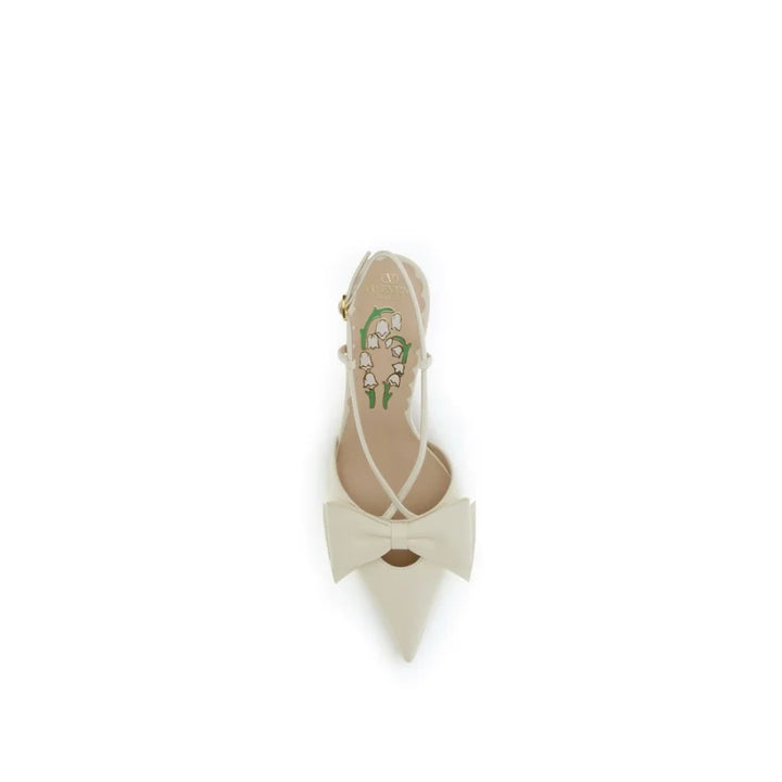 Valentino Garavani Beige Goatskin Pumps