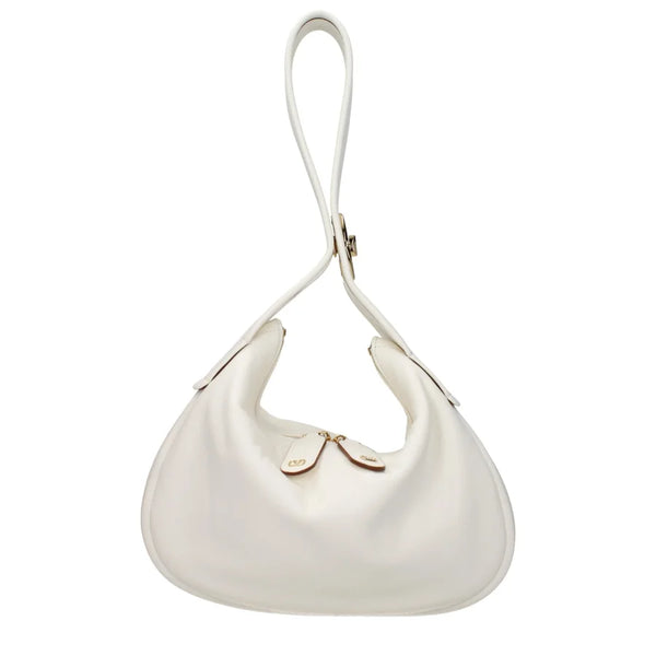 Valentino Garavani - Beige Leather Handbag