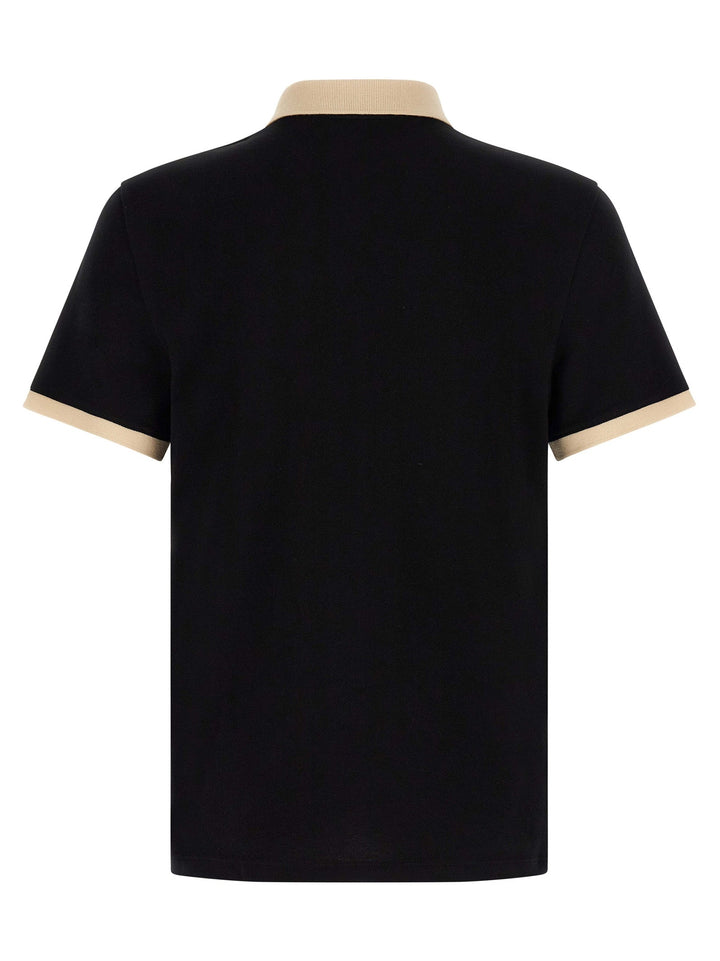 Valentino Garavani Bicolor Cotton Polo Shirt
