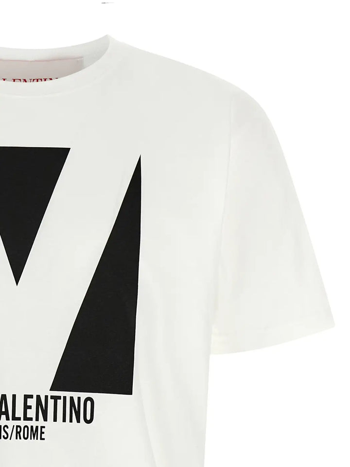 Valentino Garavani Bicolor Cotton T-shirt