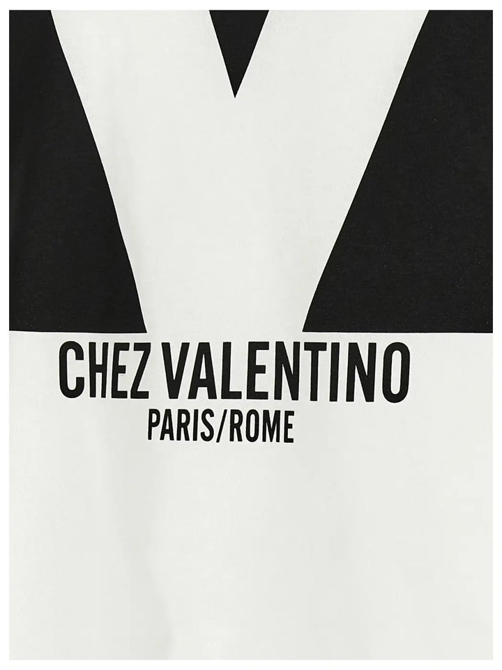 Valentino Garavani Bicolor Cotton T-shirt