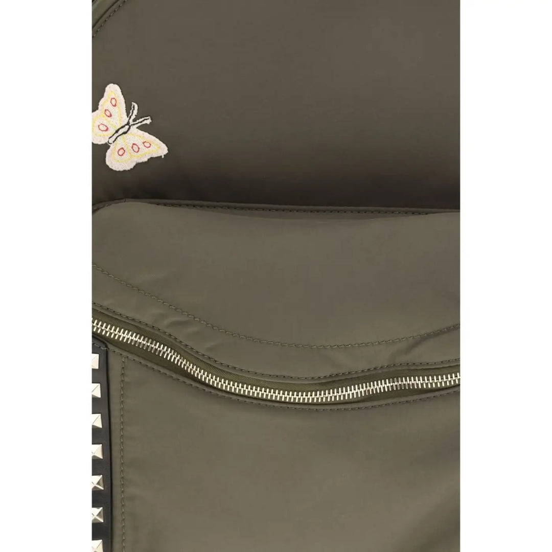 Valentino Garavani Bicolor Fabric Backpack