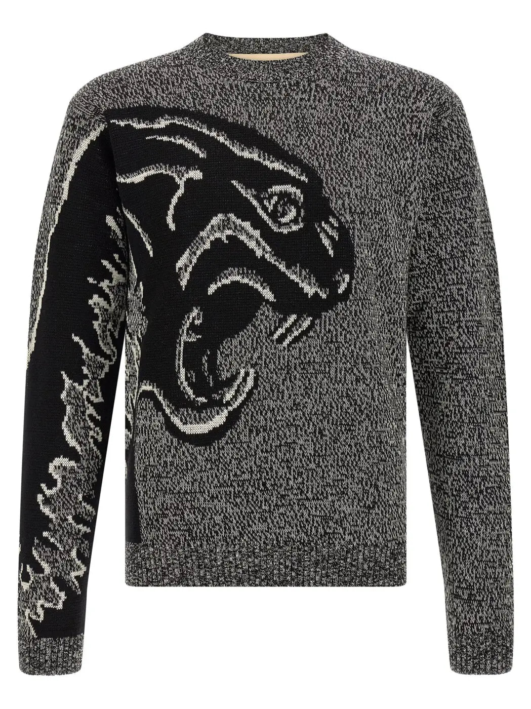 Valentino Garavani Bicolor Virgin Wool Cardigan