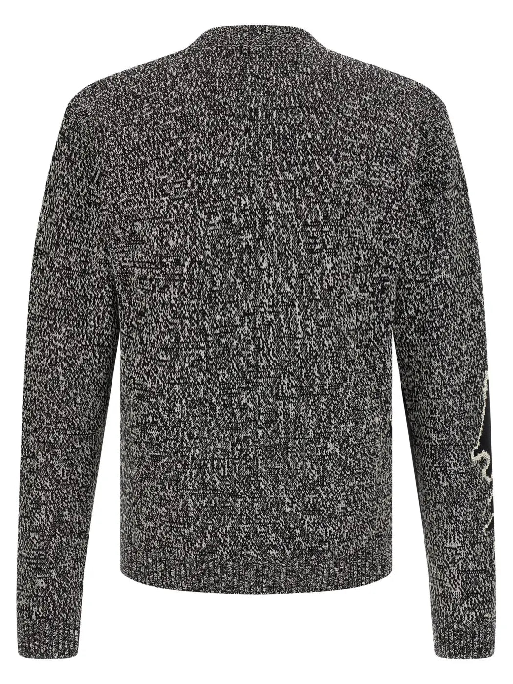 Valentino Garavani Bicolor Virgin Wool Cardigan