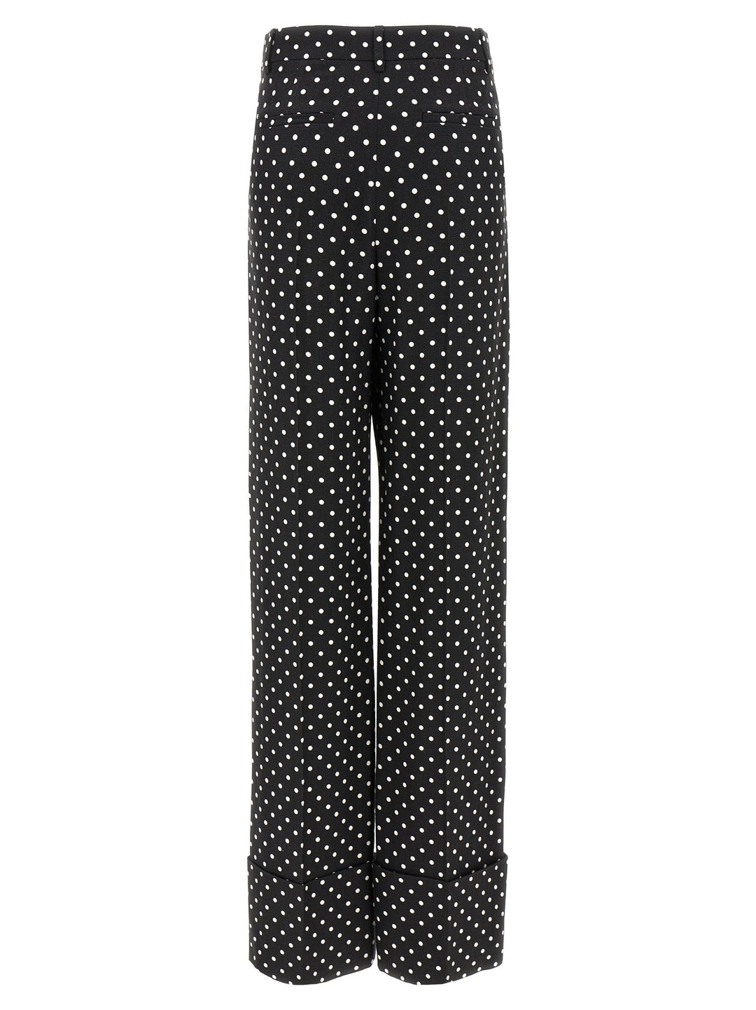 Valentino Garavani Bicolor Viscose Casual Pants