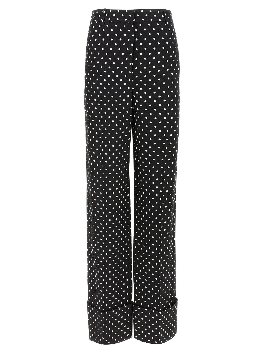 Valentino Garavani Bicolor Viscose Casual Pants