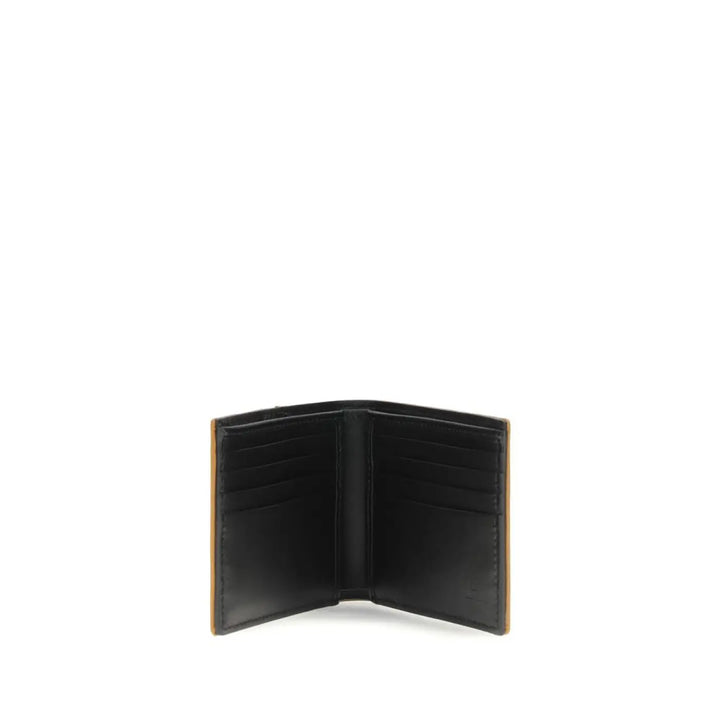 Valentino Garavani Black Calf Leather Bos Taurus Wallet