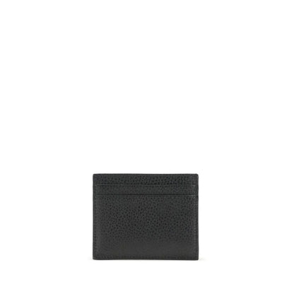 Valentino Garavani Black Calf Leather Bos Taurus Wallet
