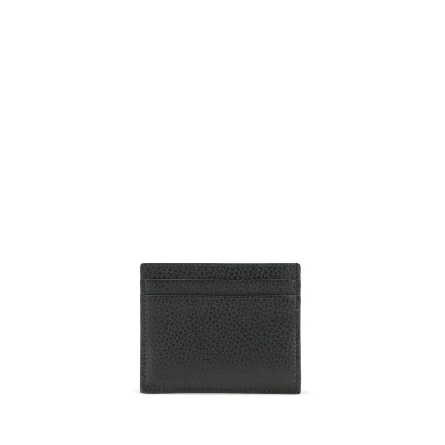 Valentino Garavani Black Calf Leather Bos Taurus Wallet