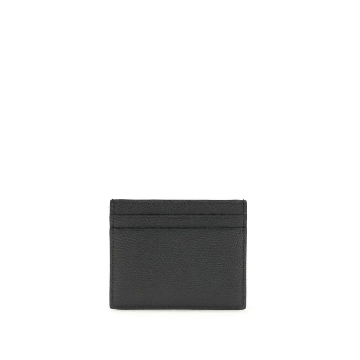 Valentino Garavani Black Calf Leather Bos Taurus Wallet