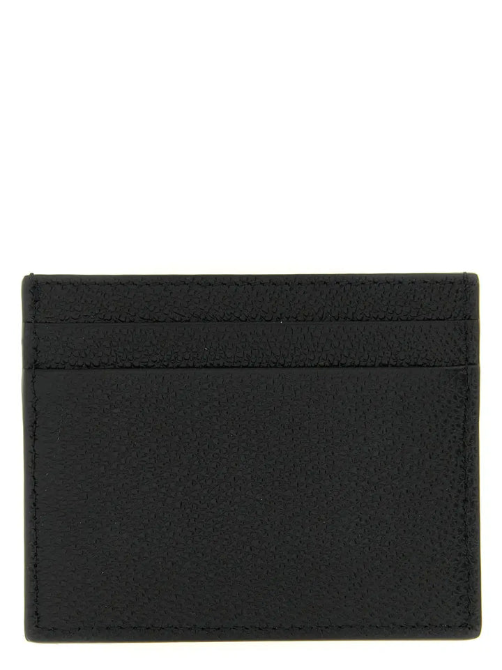 Valentino Garavani Black Calfskin Cardholder