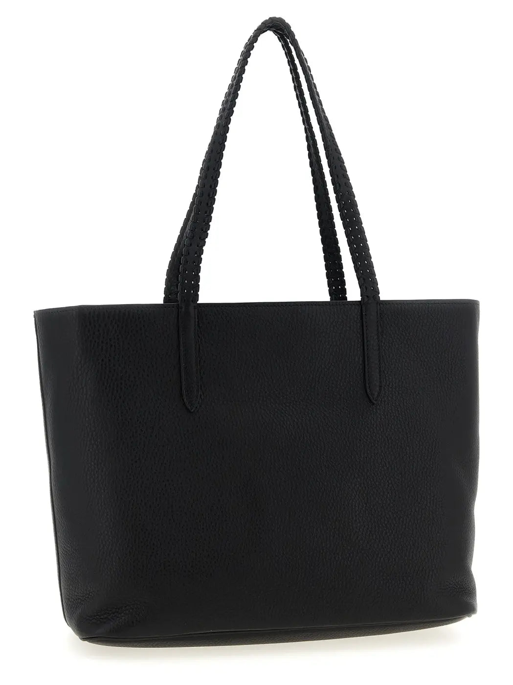 Valentino Garavani Black Calfskin Tote Bag