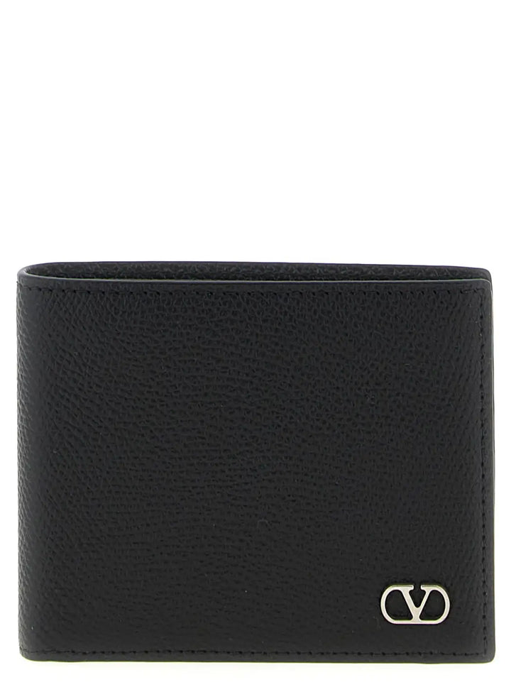 Valentino Garavani Black Calfskin Wallet