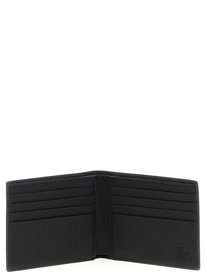 Valentino Garavani Black Calfskin Wallet