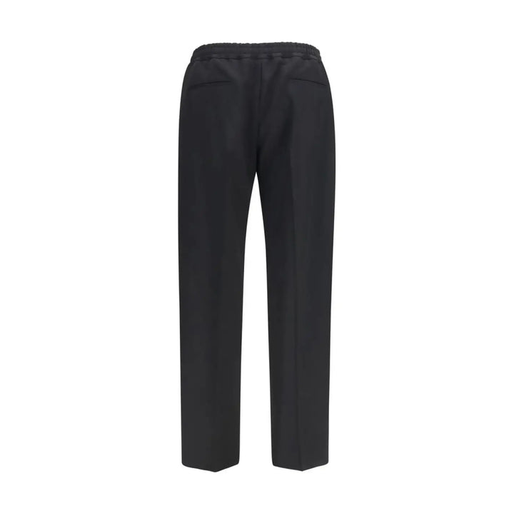 Valentino Garavani Black Cotton Chino Pants