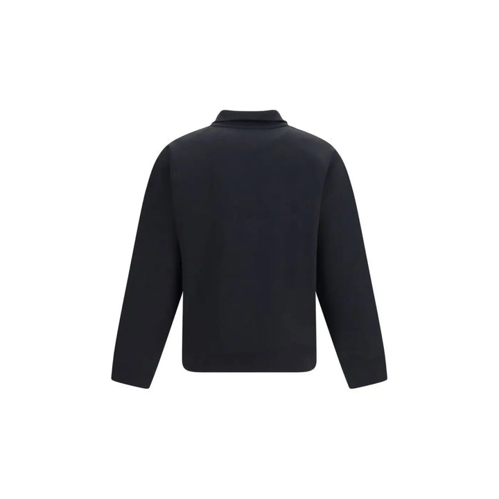 Valentino Garavani Black Cotton Sweatshirt