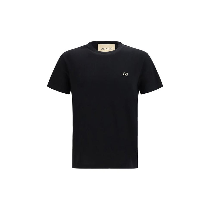 Valentino Garavani Black Cotton T-shirt